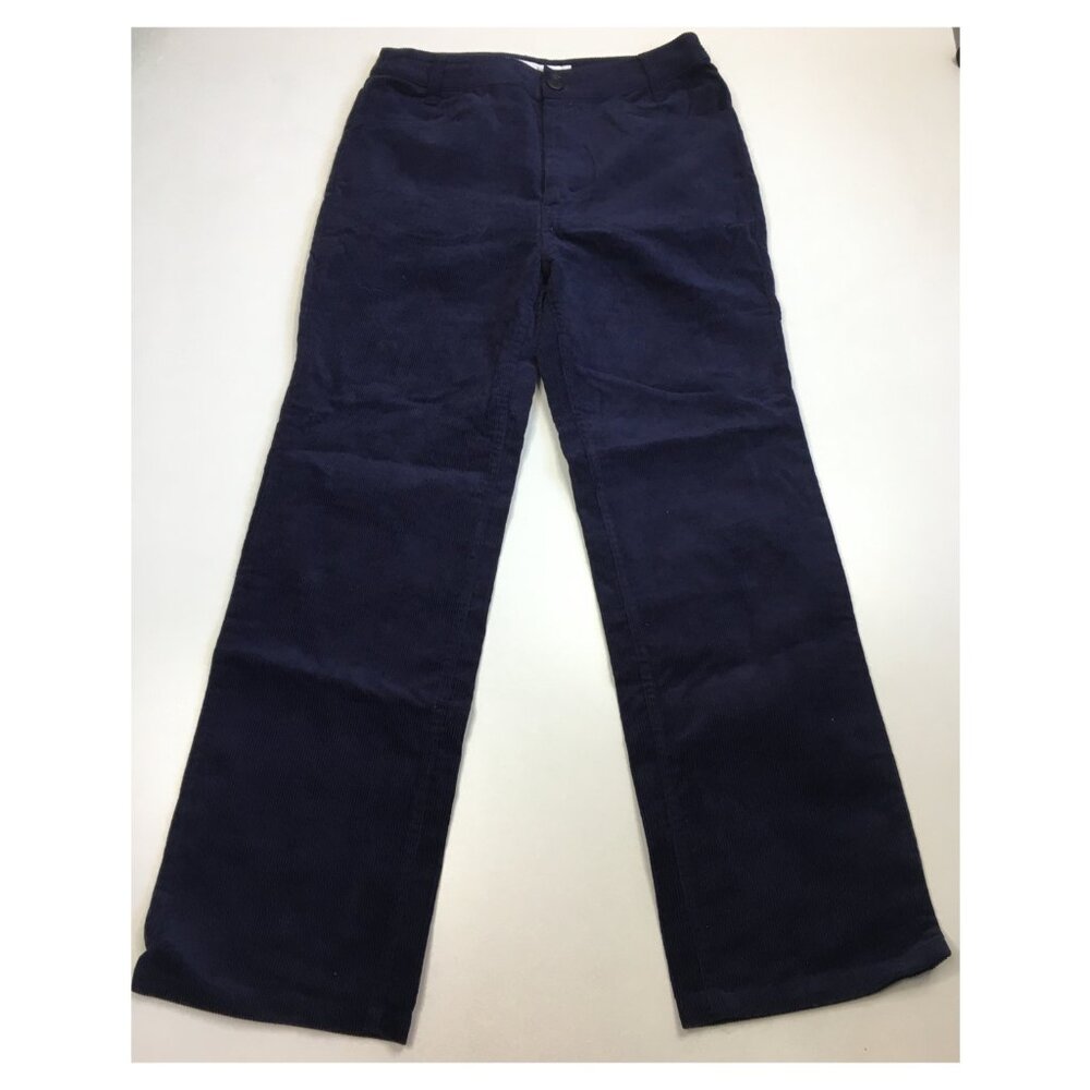 ENTIREWORLD Type A version 1 High Waist Dark Blue Corduroy Organic Cotton Pant